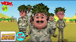 Latihan Komando - Motu Patlu dalam Bahasa - Animasi 3D Kartun