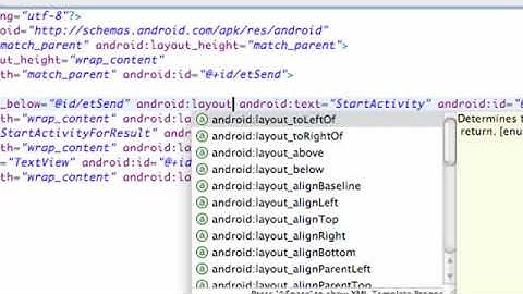 Android Application Development Tutorial   44   XML Relative Layout   YouTube