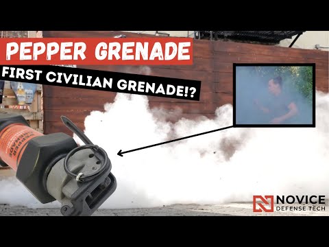 Pepper Grenade. The First Grenade a civilian can own.