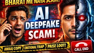AI Deepfake Scam ⚠️ Awaaz Copy karke Paisa Loot rahe hain | India New Scam 2025