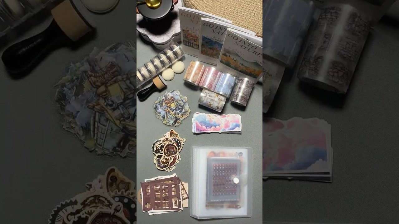 Fueling my creativity: ASMR | Unboxing new supplies📦🌟