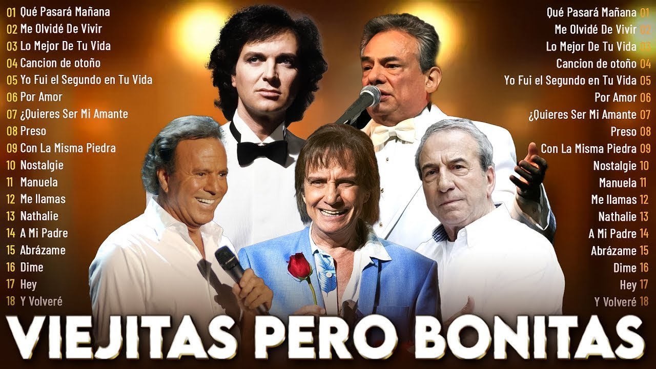 Julio Iglesias, José Luis Perales, Roberto Carlos, Camilo Sesto, José José   Baladas Del Ayer #ab127