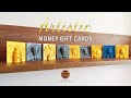 3D printed money gift cards