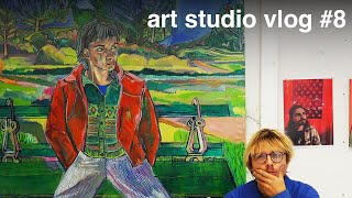 Mes 14 Premiers Jours De Peinture En École Dart - Art Studio Vlog 