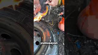 Ustanın Bu Lastik Tamir Hilesi Herkesi Şaşırtıyor