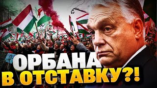 Орбан ДОСТАЛ ВСЕХ! Венгрия поднялась! Пешку Путина гонят в шею!