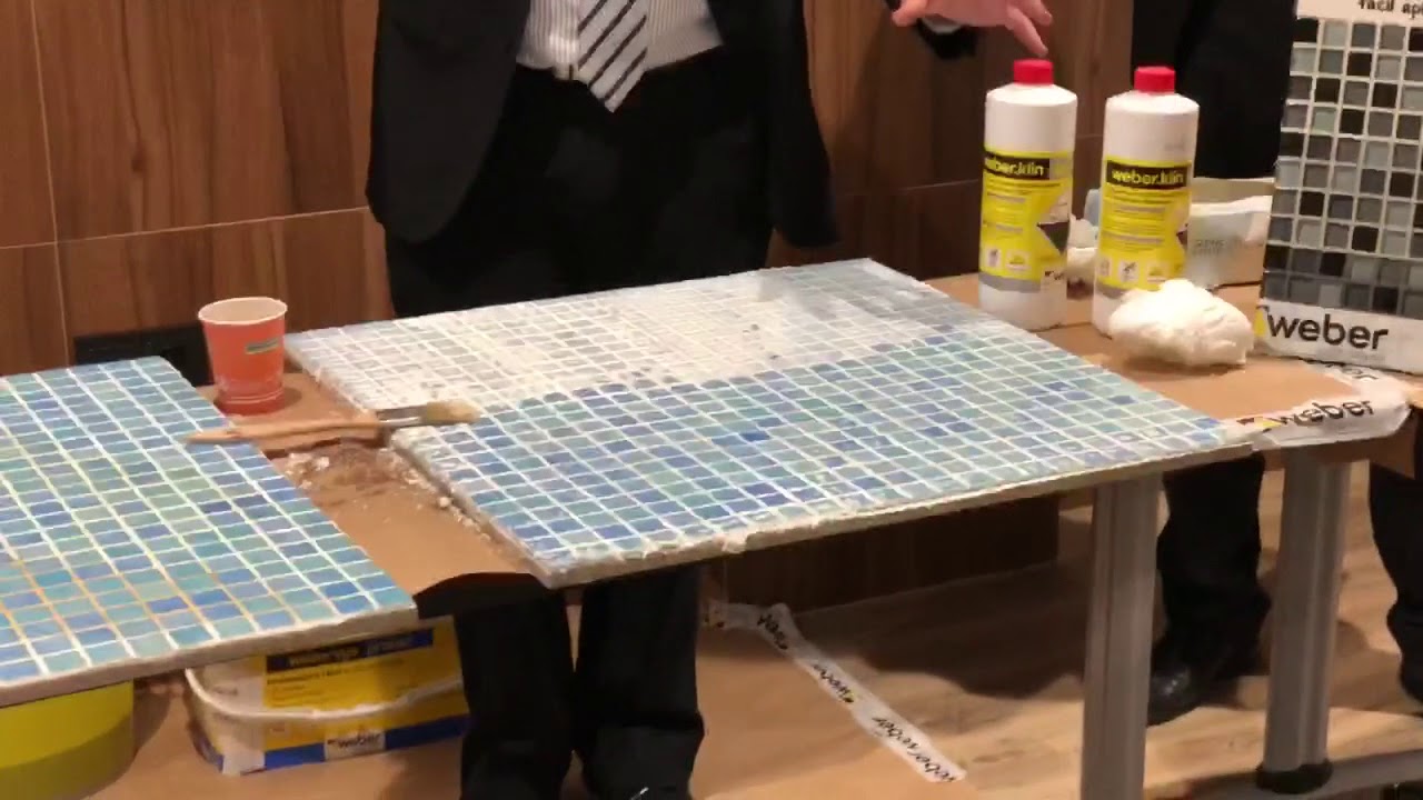 Aplicación weber epox easy ( comercial ángel oller SL )