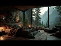 Healing Mountain Rain | Cozy Bedroom Night Lullaby