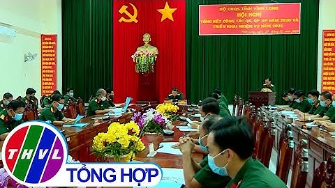 Bộ CHQS Tỉnh hội nghị tổng kết năm 2020