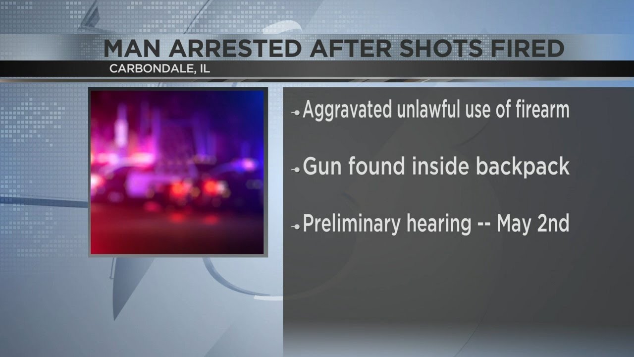 Carrier Mills man arrested after shots fired investigation - YouTube