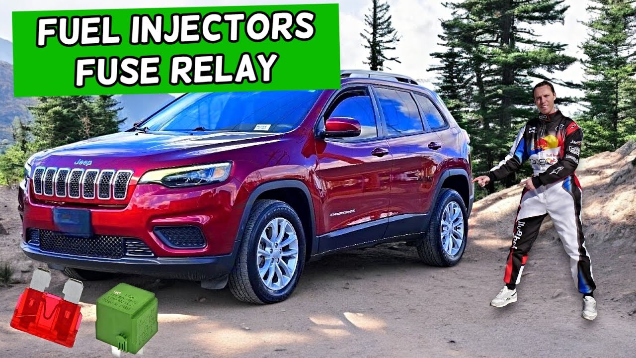 Fuel Injector Relay Problems Jeep Cherokee Fuel Injectors Fuse Relay Location Replacement 2014 2023 ...