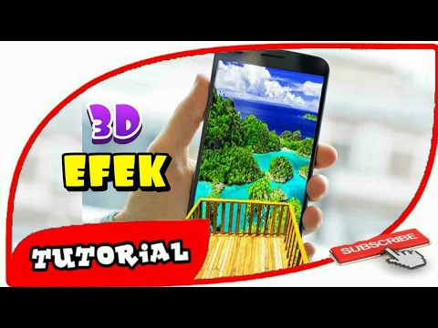 CARA MEMBUAT FOTO 3D GAMBAR KELUAR DARI LAYAR HP 