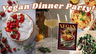 I wrote a COOKBOOK!! Vegan Party Planning ✨ Easy Plant-Based Recipes + Exciting Dinner Party Themes