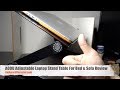 AOOU Adjustable Laptop Stand Table For Bed & Sofa Review AOOU Adjustable Laptop Stand Table For Bed & Sofa Review