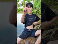 Outdoorfood U Are So Kind My Brother Share Food In Forest #survival #camping #forest #outdoor