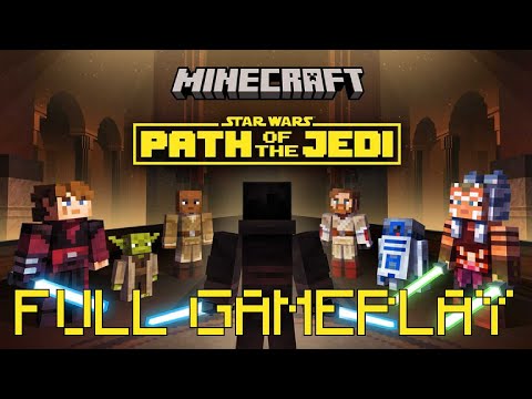 Minecraft x Star Wars Path of The Jedi DLC - Full Gameplay Walktrough (PC, Xbox, PS4, Mobile)