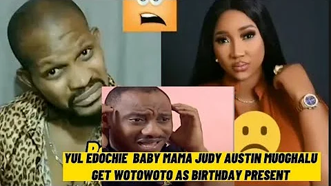 Yul Edochie baby mam@ judy Austin don collect wotowoto as birthday present 😲 😱