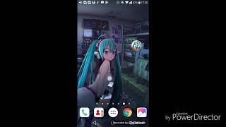 初音ミクの動く壁紙やり方だよ Youtube