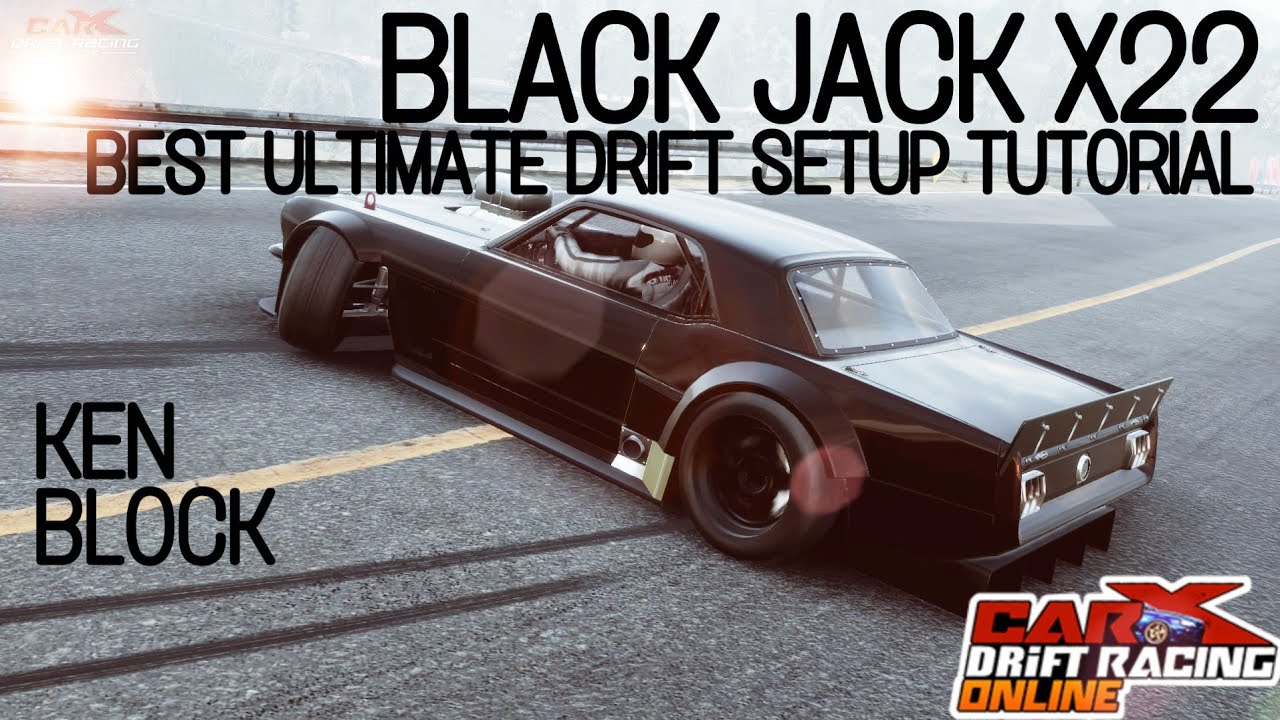 CarX Drift Racing PS4 Best Black Jack X22 Ultimate Drift Setup [Ken