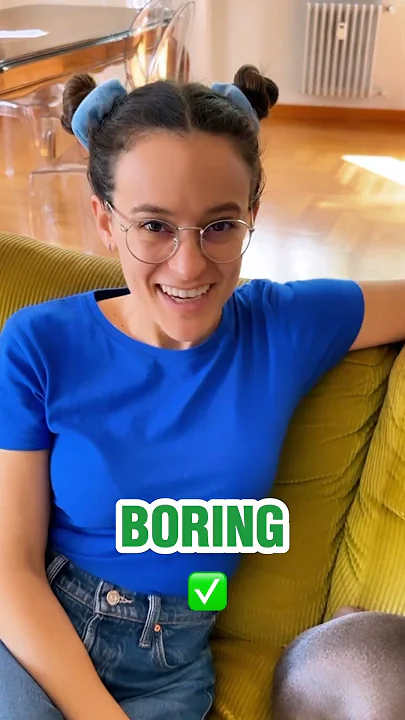 Bored e Boring: differenze