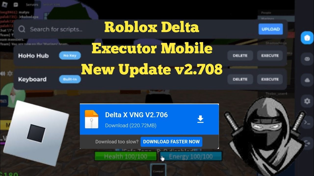 How To Download Delta Executor v2.708 For Mobile | Roblox Delta ...