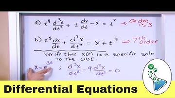 Solving Elementary Differential Equations
