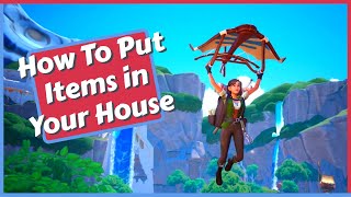 How To Put Items in Your House in Palia