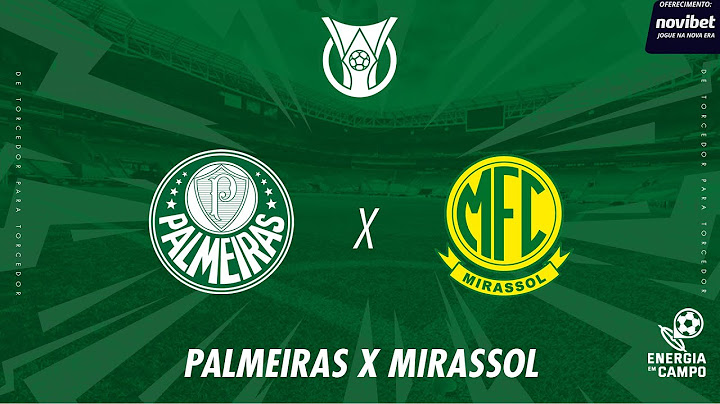 PALMEIRAS X MIRASSOL - 16/07/2025 - BRASILEIRÃO - AO VIVO