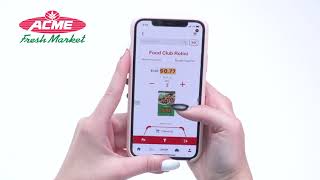 Swipe Down to add groceries on the Acme App! screenshot 3