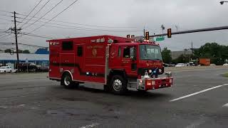 Wallington Nj Fire Department Rescue 204 Responding (Power Call & Q2B)
