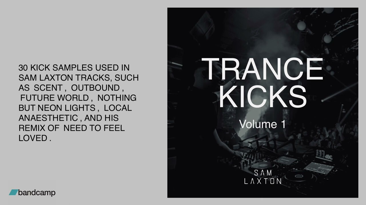 Sam Laxton Trance Kicks Volume 1