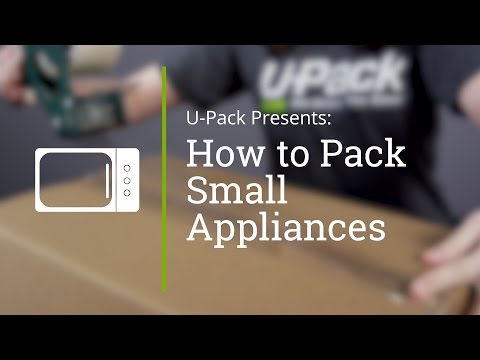 How to Pack Small Appliances