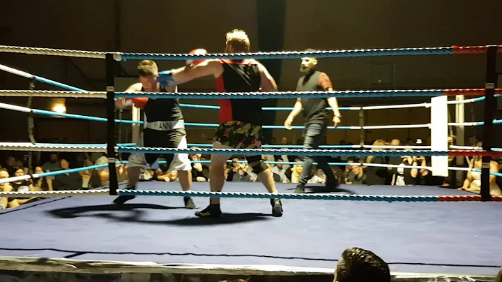 Nathan Gilson Kent depot charity boxing match roun...