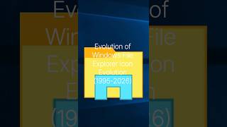 #icon Windows File Explorer Icon Evolution (1995-2026)