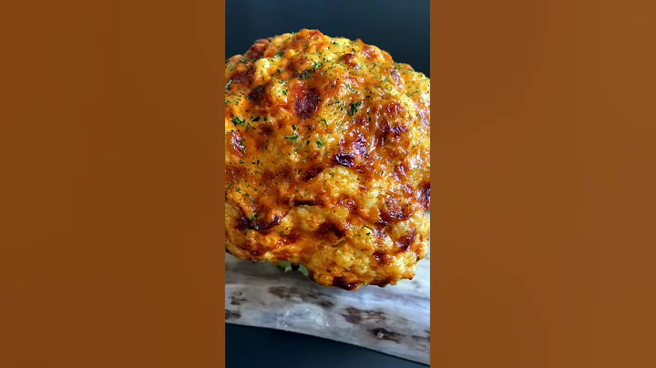 THE BEST ROASTED CHEESY CAULIFLOWER EVER (WITH SPICY MAYO)