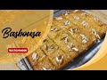 Basbousa Recipe | Authentic Arabic Semolina Cake Easy & Delicious |Suje Cake |Basbousa with coconut