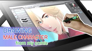 DRAWING JOAN (RESET WEBTOON) timelapse