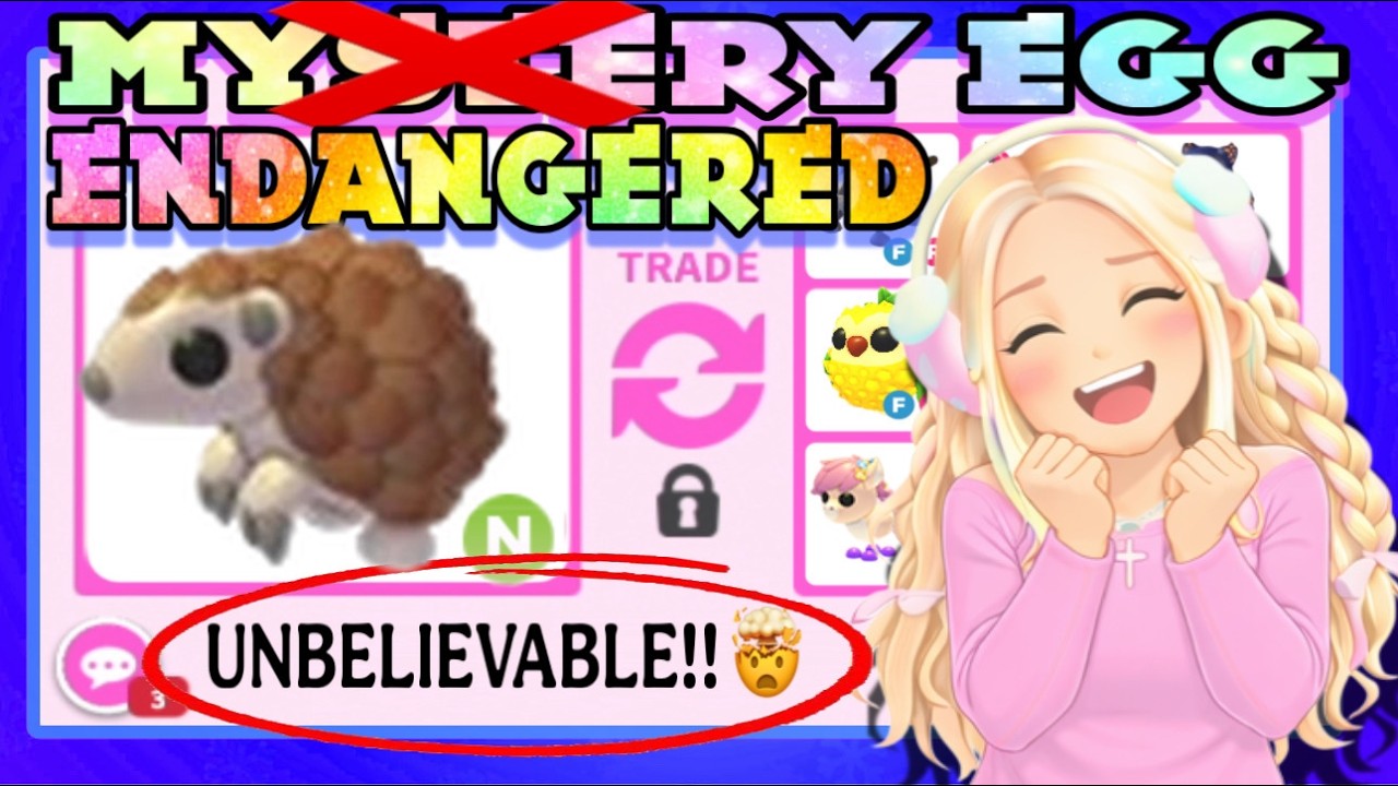 Trading Regular & Neon Endangered Pets in Adopt Me! 🥚😱