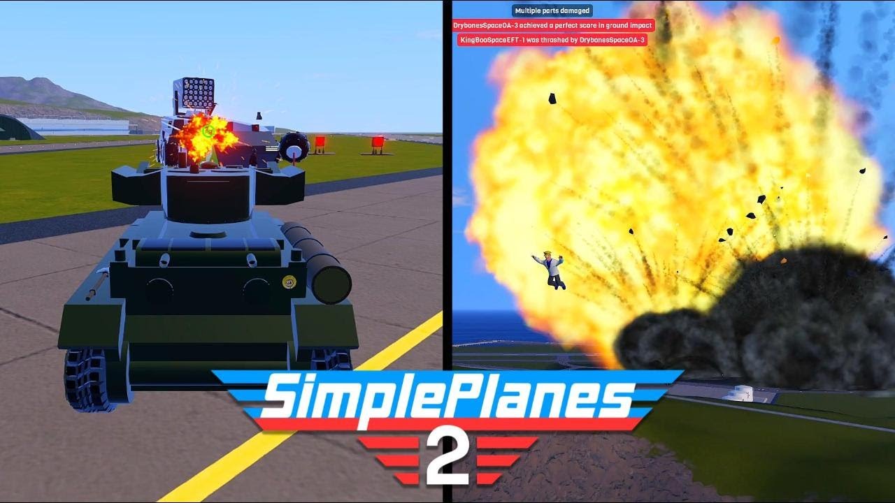 Simpleplanes 2 Playtest | Tank Battle - YouTube