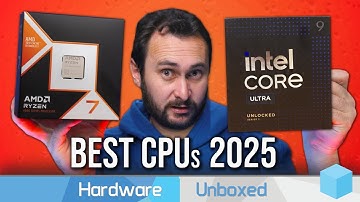 Top 5 Best CPUs of 2025