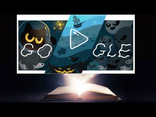 Google Halloween Doodle Pits Wizard Cat Against Ghosts - SlashGear