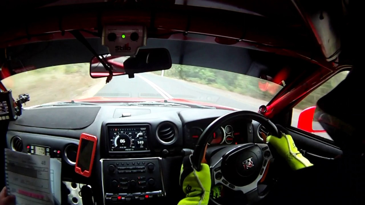 Justjap R35 Skyline. Targa Tasmania 2017 Tarraleah stage. David Ayers and Rod Black.