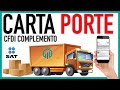 CARTA PORTE 2021 CFDI Y EL COMPLEMENTO OBLIGATORIO