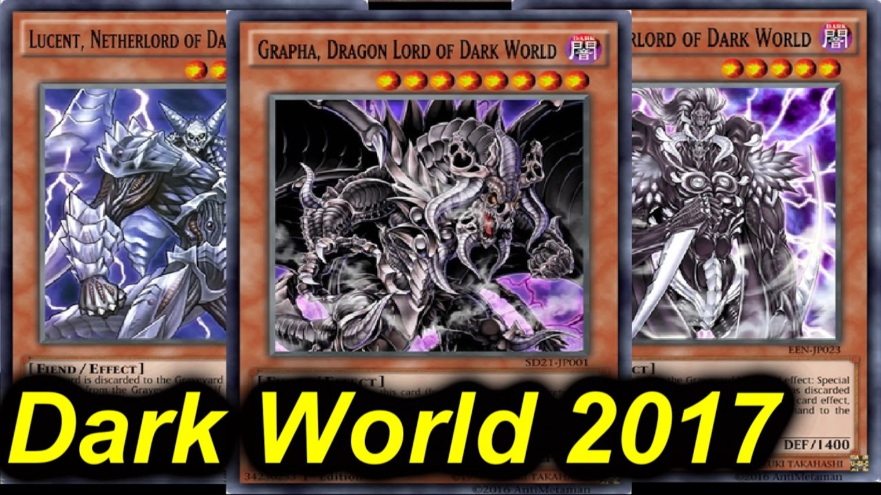 Broken Draw Power New Support Sucks Dark World 17 Yugioh Youtube