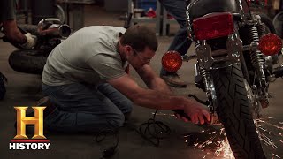 Forged in Fire: Forging Blades with Motorcycle Parts (Season 5, Episode 11) | History