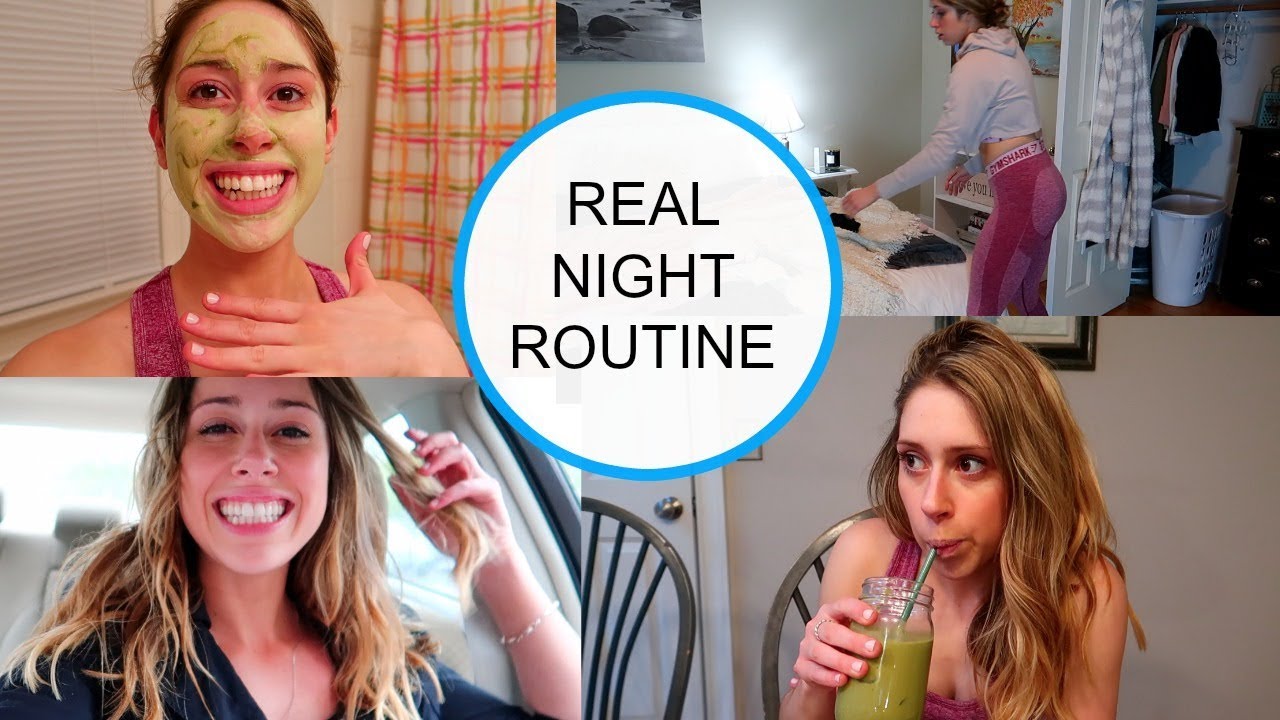 REAL WORK NIGHT ROUTINE - YouTube