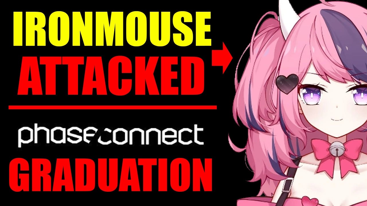 Ironmouse & CDawg ATTACKED , Phase Connect GRADUATION, LOLI VTuber Daki faces HATE, V4Mirai Hiring