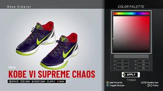 kobe 6 supreme chaos
