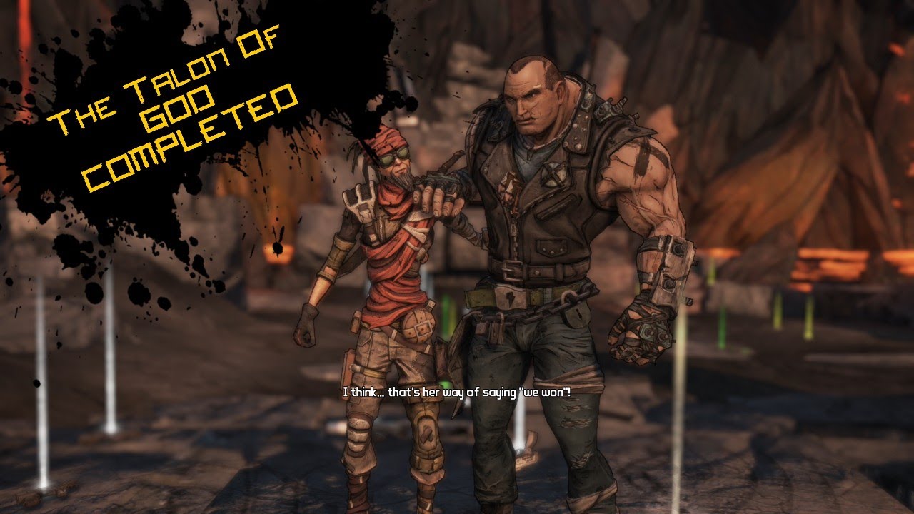 Borderlands 2 The Talon Of God Final Story Mission Walkthrough