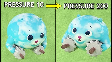 From Bounce to Burst: Ultimate Ball Deformation